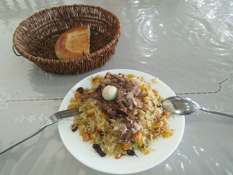 Плов в ресторане